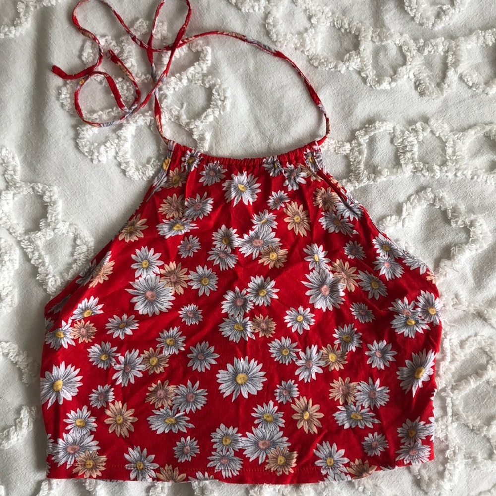 Daisy crop top